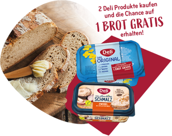 Zum Gewinnspiel - Dein Lieblingsbrot gratis