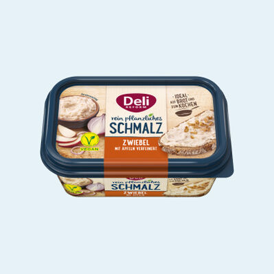 Deli Reform rein pflanzliches Zwiebelschmalz